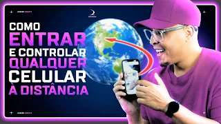 Como ENTRAR nos SMARTPHONE dos outros à DISTANCIA! Ter Acesso remoto em QUALQUER  celular!