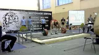 Alexander Klyushev, deadlift 390@140 kgs (Cup of Eastern Europe in Vologda)