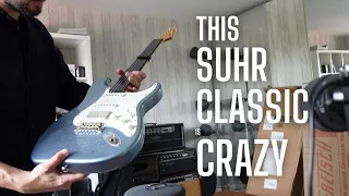 This is the BEST Suhr I've Ever Played! Suhr Classic Antique Limited Edition Ice Blue Metallic