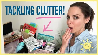 ORGANIZING | Tackling Clutter w/ Fool Proof Guide!