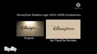 DisneyToon Studios Logo (2012-2018) Comparison