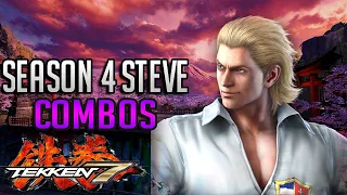 TEKKEN 7 - New Steve Fox Combos | Season 4