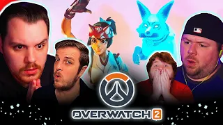 Reacting to EVERY Overwatch 2 Hero Trailers || Group Reaction