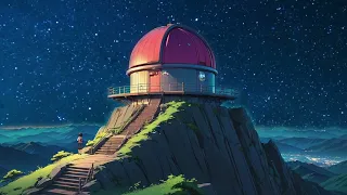 lie down and fall asleep with lofi music and chill beats to relax and study [night light video]