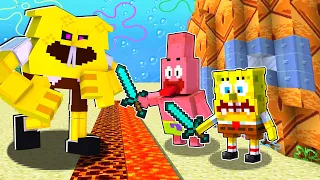 MUTANT SPONGEBOB vs Most Secure Pineapple House in Minecraft!