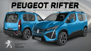 ALL NEW PEUGEOT RIFTER 2024-2025? REDESIGN | Digimods DESIGN |