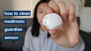 HOW TO CLEAN THE MEDTRONIC GUARDIAN SENSOR TRANSMITTER