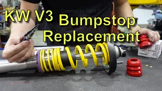 KW V3 Bump Stop Replacements for Coilover Shocks, NSX