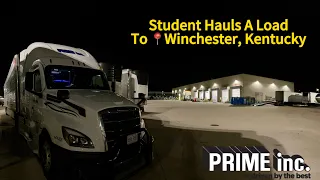 Student Hauls A Load To 📍Winchester, Kentucky | Prime Inc.