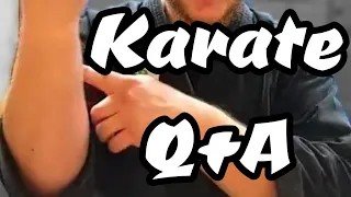 Impromptu Karate Q&A