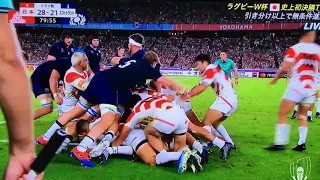 ラグビー日本代表、ベスト8へ。 rugby world cup