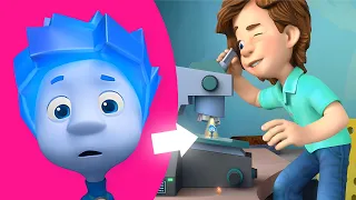 ¡Los Fixis bajo el MICROSCOPIO! | Los Fixis | Animación para niños