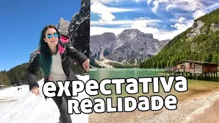 EXPLORANDO DOLOMITAS - LAGO DI BRAIES CONGELADO ITÁLIA