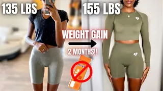 HOW TO GAIN WEIGHT FAST FOR SKINNY WOMEN! FAST METABOLISM, NO APETAMIN!! | My Weight Gain Journey