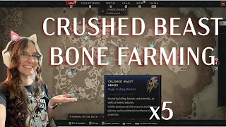 THE BEST FARMING GUIDE FOR CRUSHED BEAST BONES IN DIABLO 4