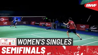 TotalEnergies BWF World Championships 2021 | Zhang Yi Man (CHN) vs Akane Yamaguchi (JPN) [2] | SF