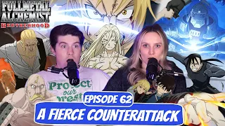 "GET UP YOU NOVICE!" | FullMetal Alchemist: Brotherhood Reaction | Ep 62 “A Fierce Counterattack”