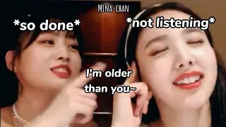 When Momo became the *unnie* and Nayeon became the *maknae* of TWICE