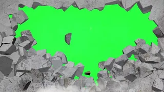 REALISTIC!!! TOP 5 Wall Collapse Green Screen - Sound Effect Included  ||