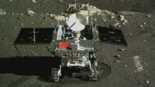 China's moon rover footage released