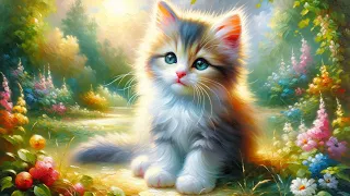 Cute Cats for a Good Morning -Soft Jazz Music to Study, Work, Focus - Relaxing Instrumental Music