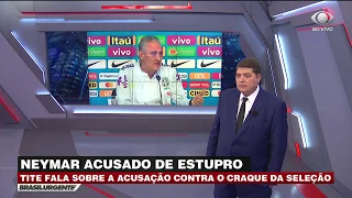 Tite fala sobre o caso Neymar durante entrevista coletiva