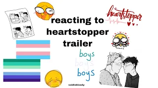Raw Reacton to Heartstopper Trailer | Heartstopper official Netflix Trailer