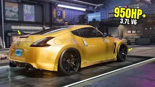 Need for Speed Heat Gameplay - 950HP+ NISSAN 370Z HERITAGE EDITION Customization | Max Build