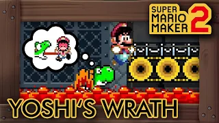 Super Mario Maker 2 - Yoshi Gets Angry At Mario