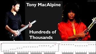 Tony MacAlpine - Hundreds of Thousands (Full guitar cover + tab)