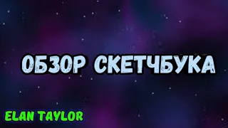 /Обзор Скетчбука/Странные арты, секреты Эланa и всё) Да так просто)