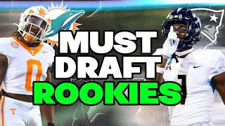 Rookie Draft SLEEPERS you NEED TO TARGET! | 2024 Dynasty Football