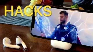 20 AirPods 2 Hacks in 3 Minutes!