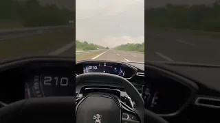 Peugeot 508 son hız...