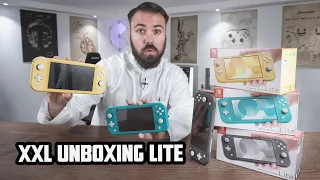 Nintendo Switch Lite Unboxing: Das sind die neuen Farben + Neuerungen | Deutsch | Dr.UnboxKing