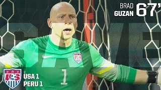 MNT vs. Peru: Brad Guzan Save - Sept. 4, 2015