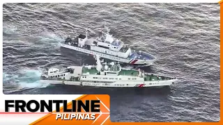 Barko ng PCG, hinabol, tinaboy ng mga barko ng China sa Scarborough Shoal | Frontline Pilipinas