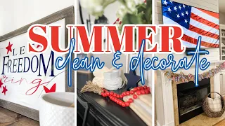 2023 SUMMER DECOR IDEAS // MODERN FARMHOUSE DECOR IDEAS // SUMMER CLEAN & DECORATE 2023