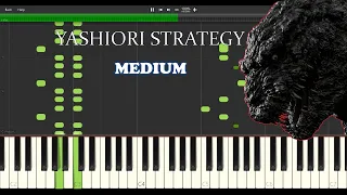 Yashiori Strategy/Godzilla Military March | Piano Tutorial