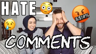 Reacting to our HATE comments! *HILARIOUS*