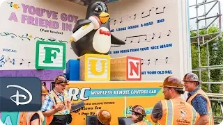 Imagineers Bring Wheezy to Life at Toy Story Land at Walt Disney World Resort