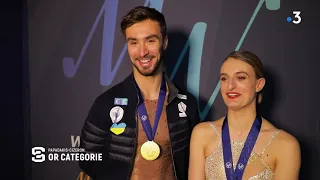 Gabriella Papadakis and Guillaume Cizeron offered themselves a fifth world title in Montpellier. 🥇