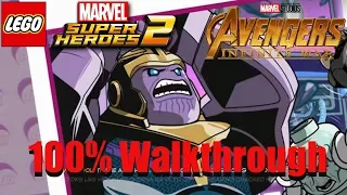 Running The Gauntlet 100% Walkthrough LEGO Marvel Superheroes 2 | Avengers Infinity War Level Pack