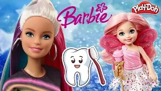 Rodzinka Barbie 💕 Chelsea boi się dentysty 👩‍⚕️ film z Barbie