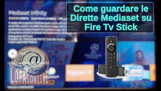 Come guardare le Dirette Mediaset su Fire Tv Stick di Amazon