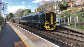 Trains at: St James Park, AL & WEML, 25th March 2021