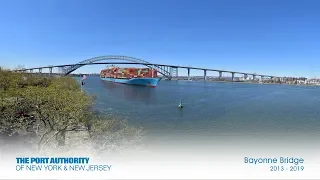 Bayonne Bridge Construction Time-Lapse