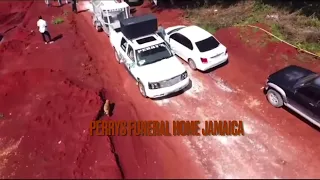 PERRYS FUNERAL HOME JAMAICA DRONE FOOTAGE🛸