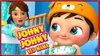 Johny Johny Yes Papa + Zigaloo - THE BEST Song for Children | Banana Cartoon 3D Nursery Rhymes Baby