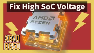 Fixing high SoC Voltage on Ryzen 7000 CPUs: Guide for MSI Motherboards